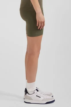 Cycliste De Sport Stretch Kaki