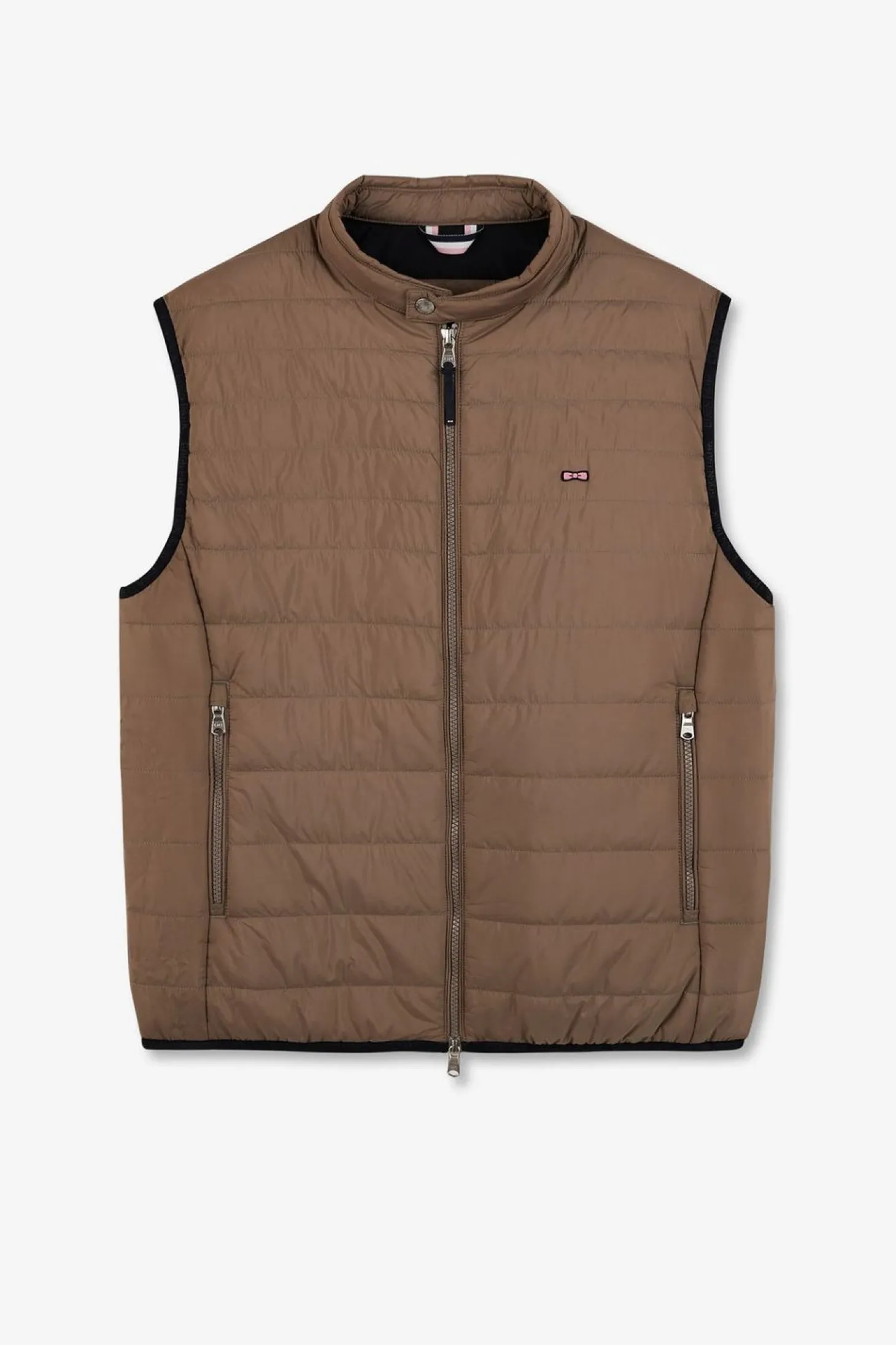 Doudoune Beige Sans Manches