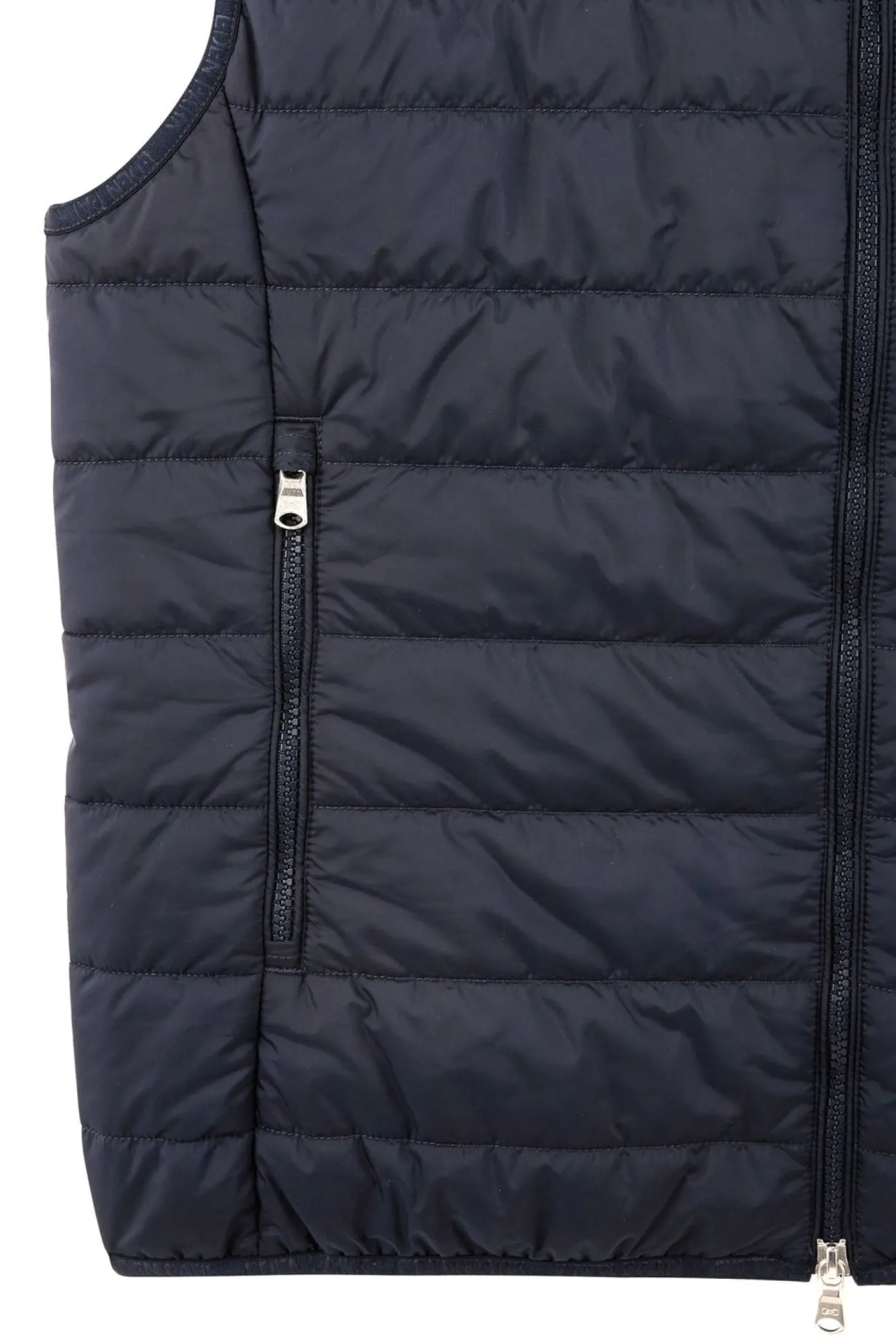 Doudoune Bleu Marine Sans Manches