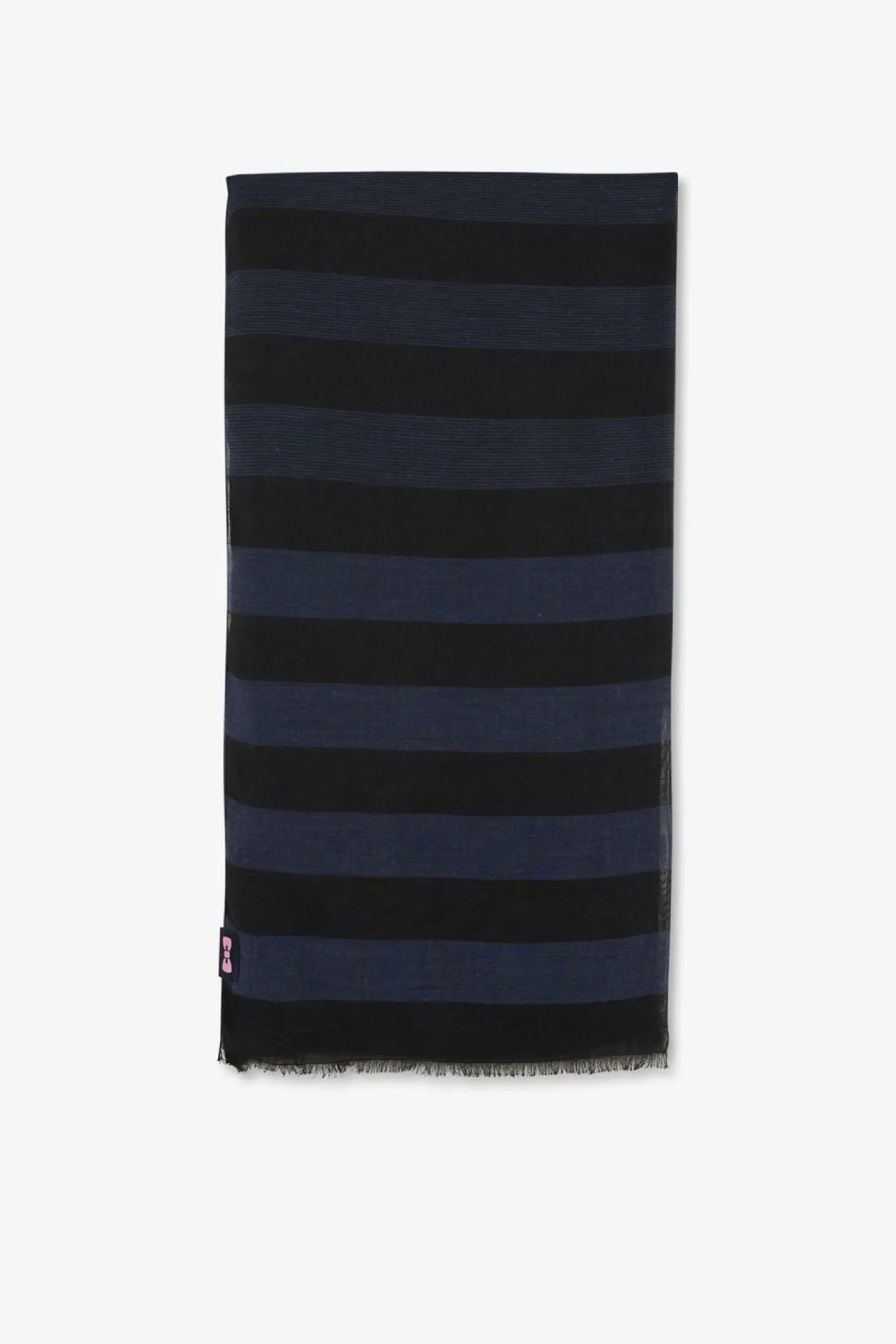 Echarpe Cerclee Bleu Marine