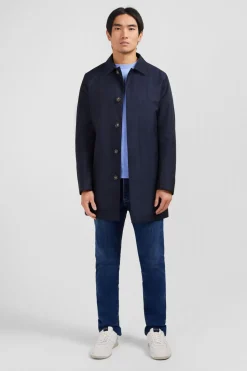 Impermeable Uni Bleu Marine