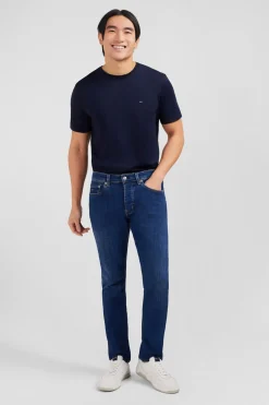 Jean Bleu En Coton Stretch