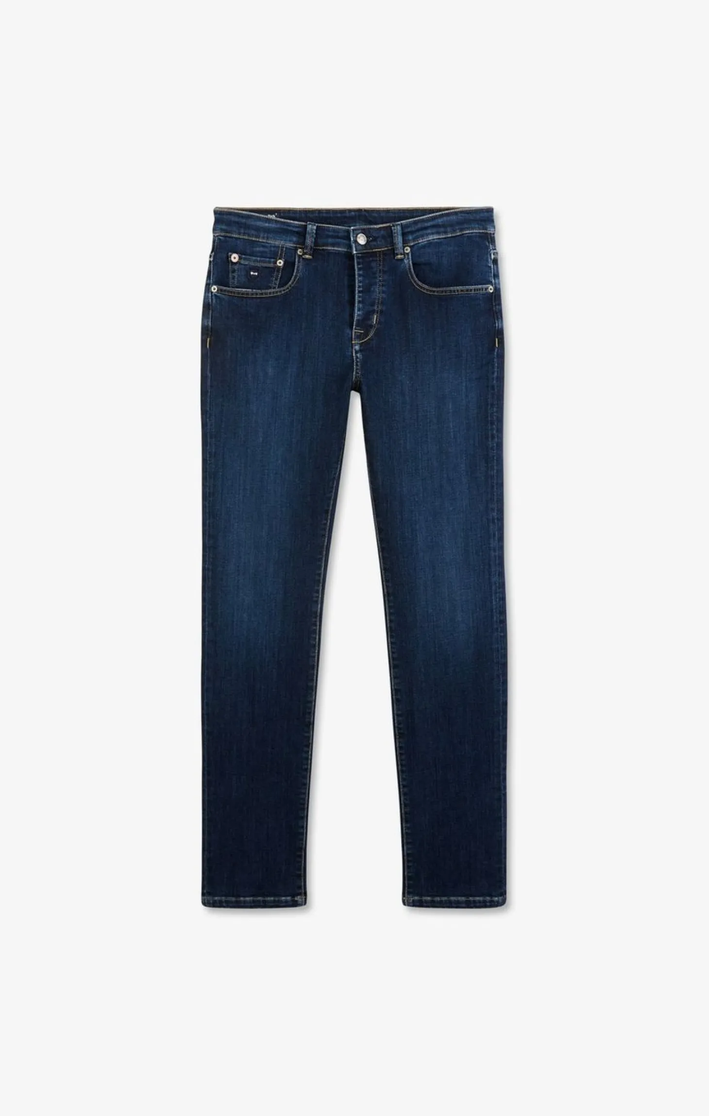 Jean Slim Bleu En Coton Extensible
