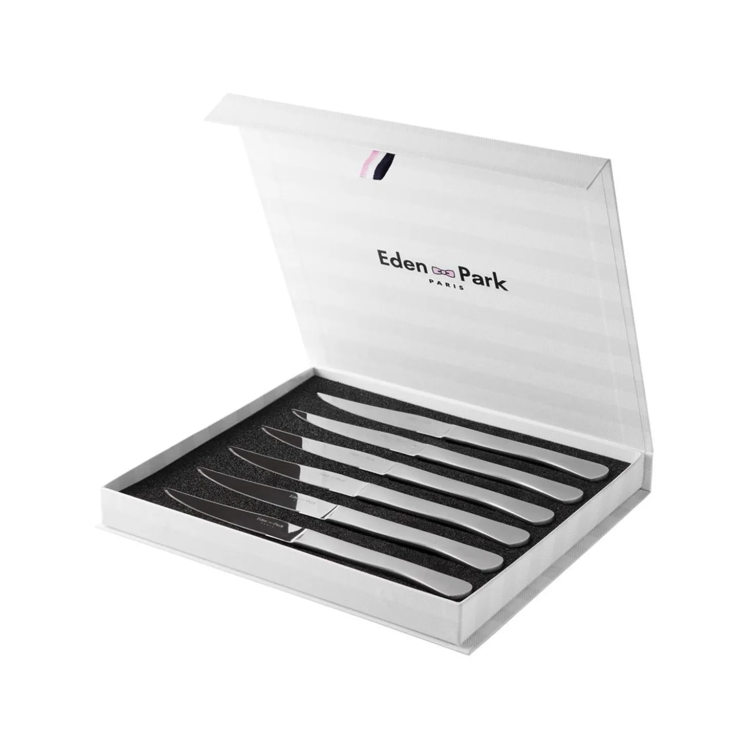 Lot De 6 Couteaux De Table En Inox