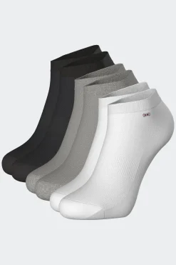 Lot De 3 Paires De Chaussettes Basses En Coton Stretch