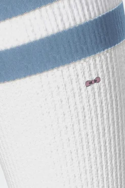 Lot De 3 Paires De Chaussettes Ciel A Bords Cercles En Coton Stretch
