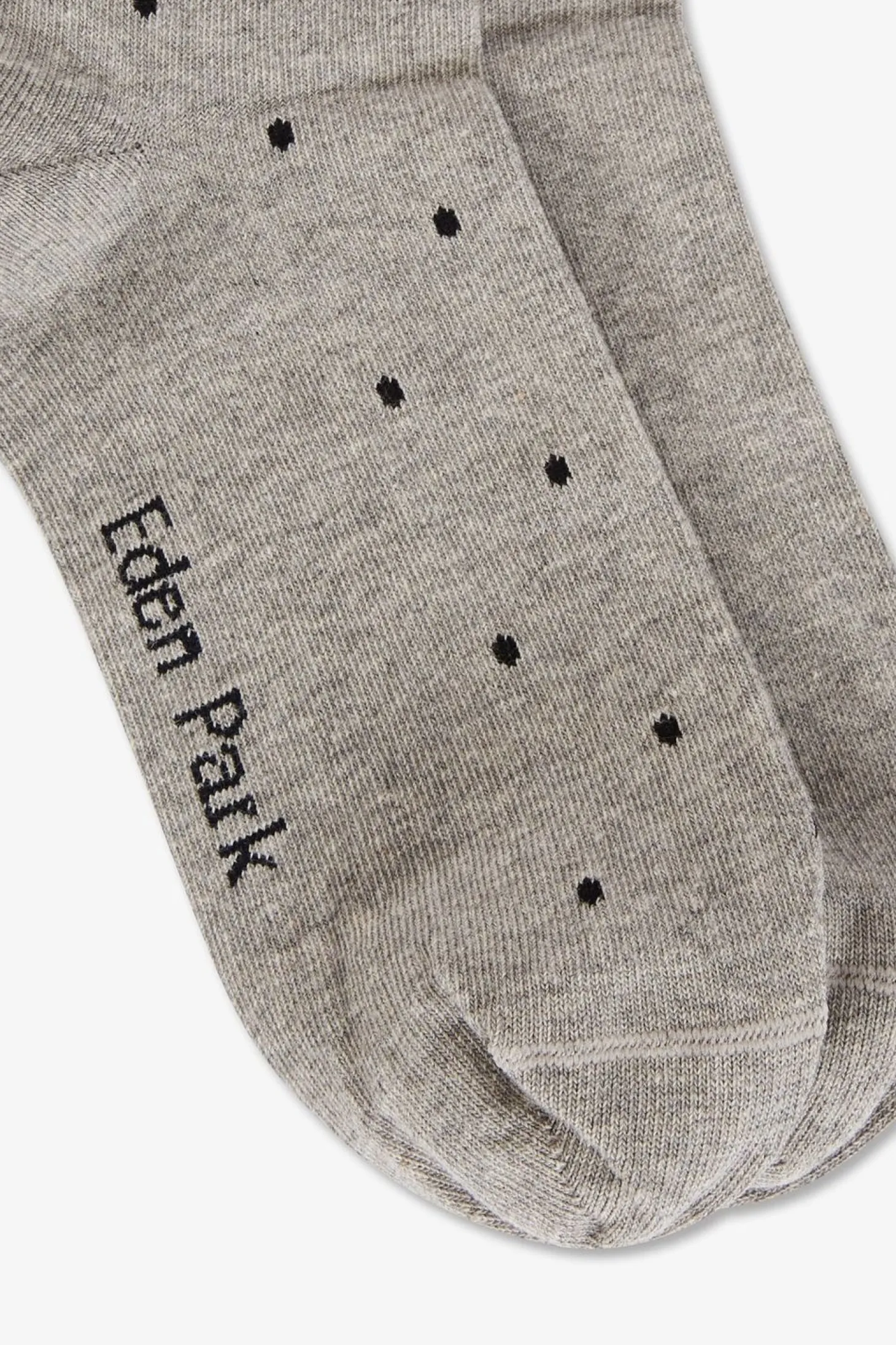 Lot De 2 Paires De Chaussettes Grises En Coton Stretch