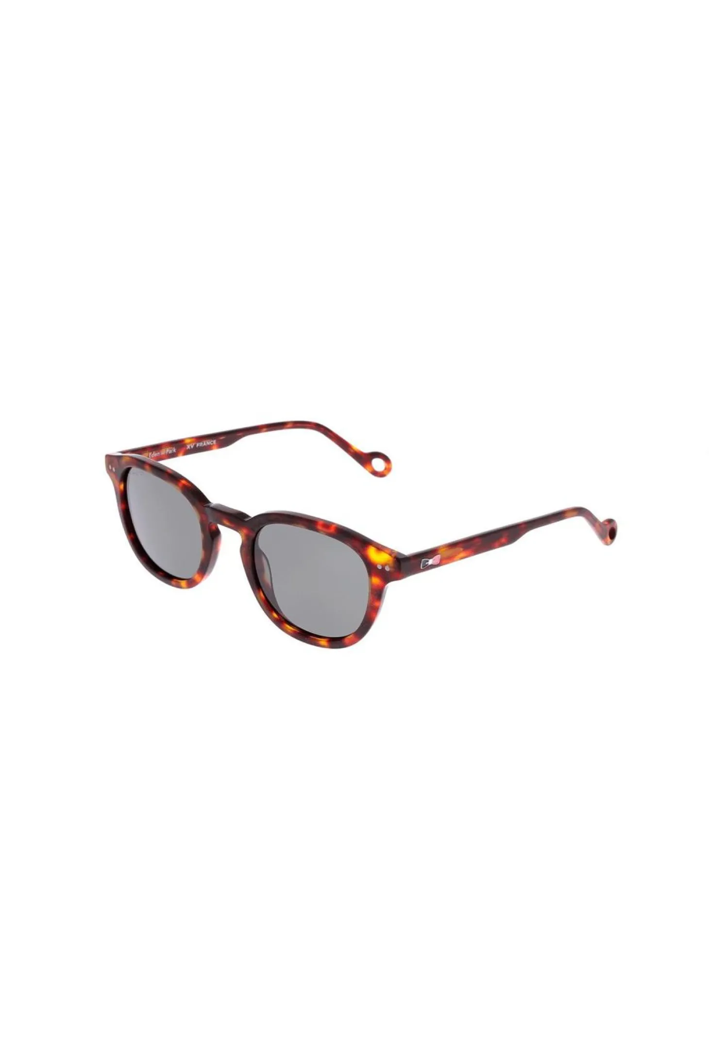Lunettes De Soleil Rondes Motifs Ecailles