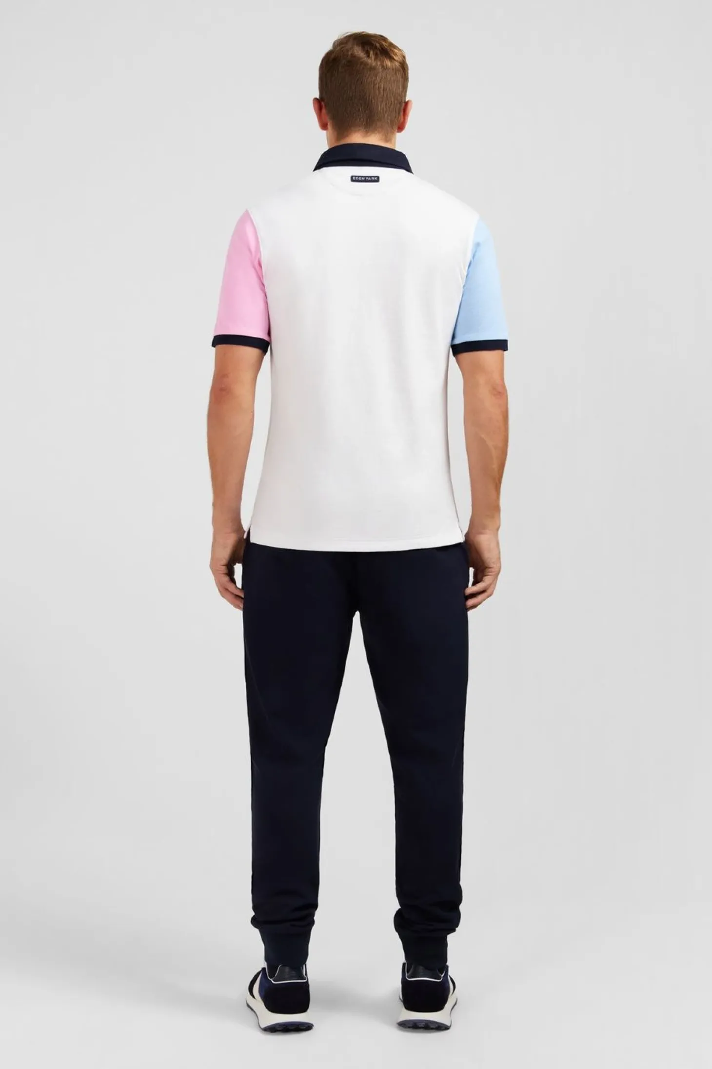 Maillot Blanc Colorblock