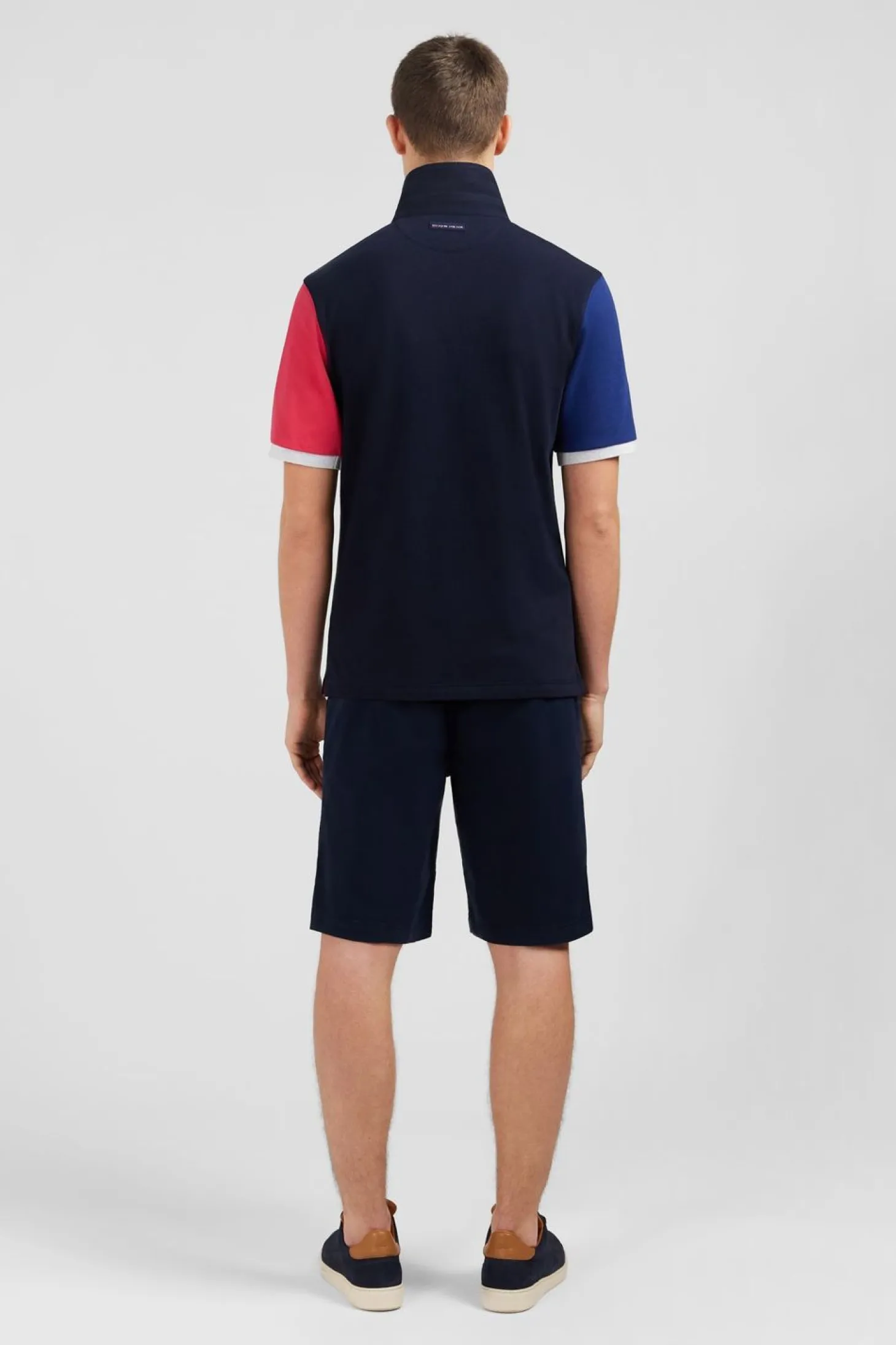 Maillot Bleu Marine Colorblock