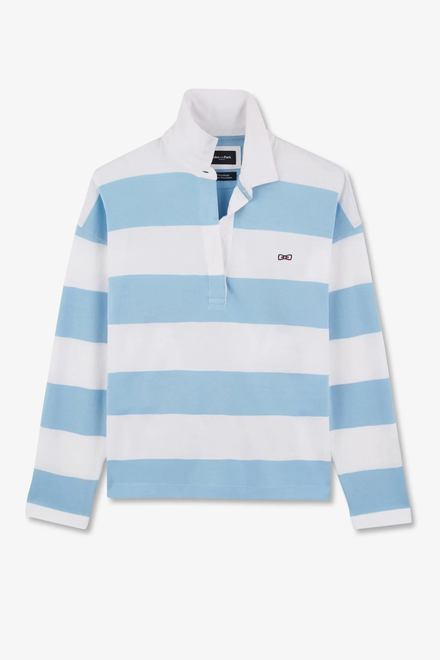 Maillot Cercle Ciel En Coton Pima Coupe Relaxed