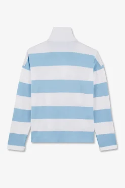 Maillot Cercle Ciel En Coton Pima Coupe Relaxed