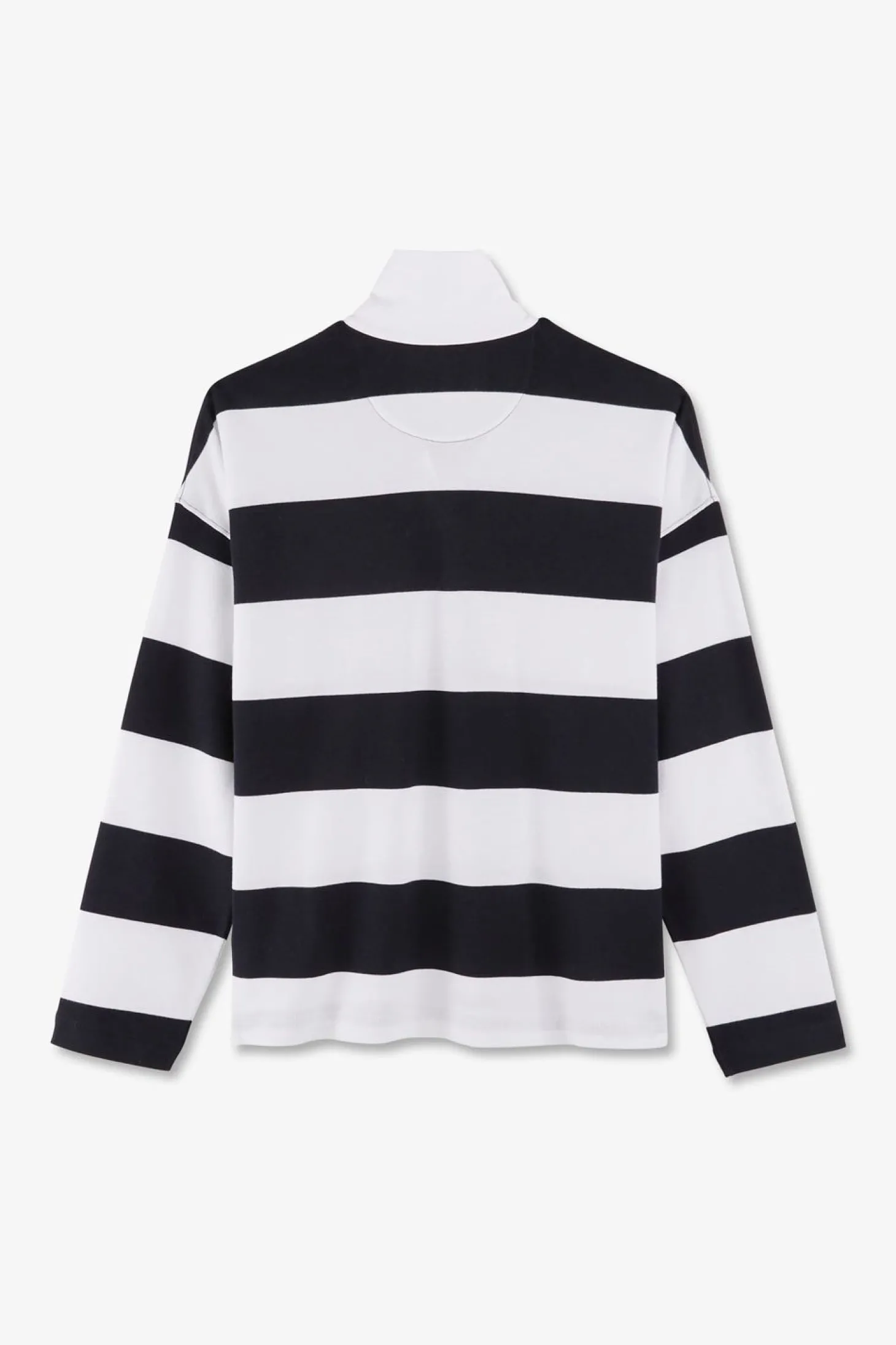 Maillot Cercle Marine En Coton Pima Coupe Relaxed