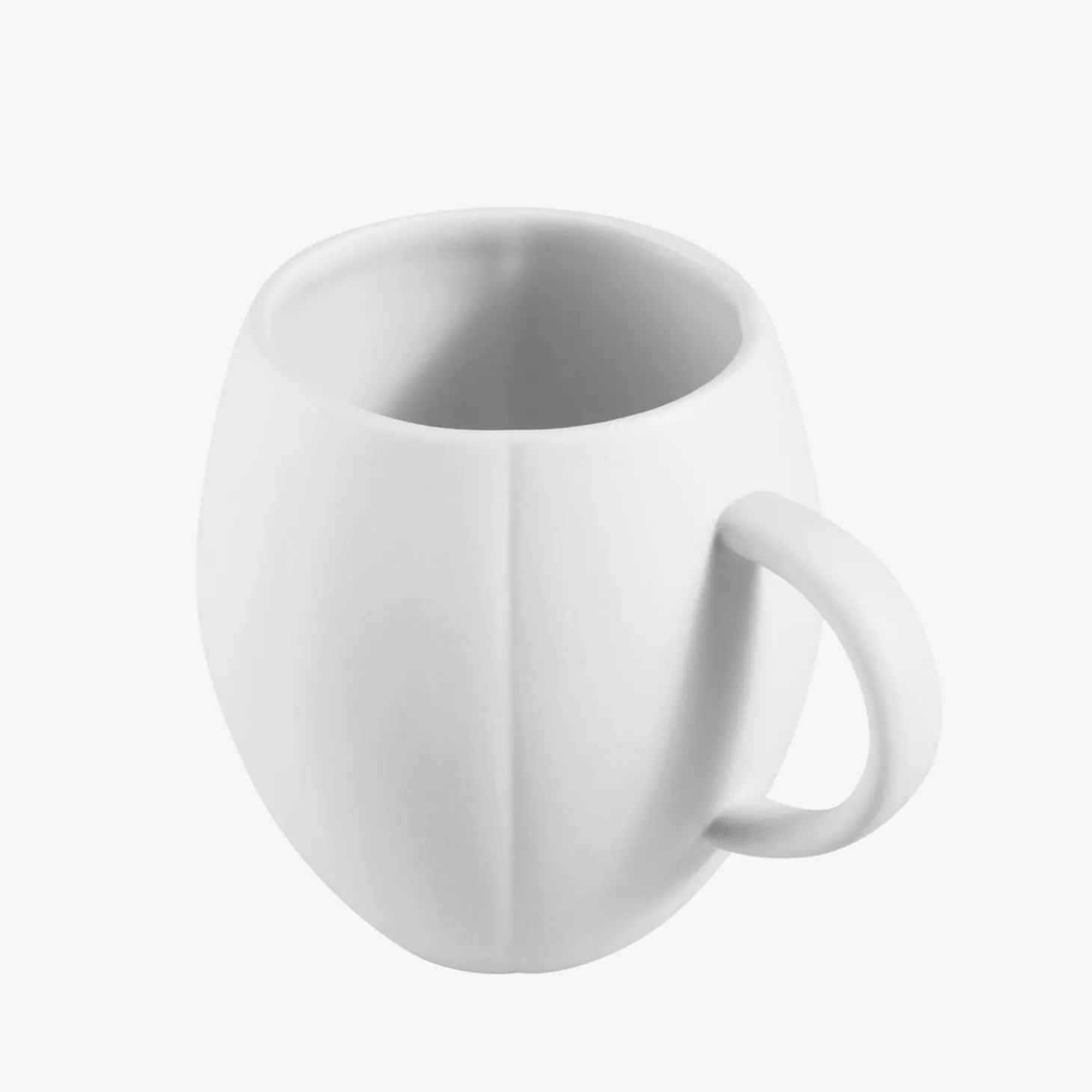 Mug Blanc En Porcelaine De Limoges - Petit Modele