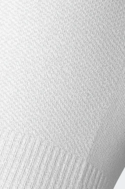 Paire De Chaussettes Basses Blanches En Coton Stretch