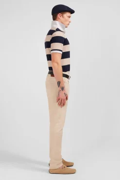 Pantalon Beige Droit 5 Poches