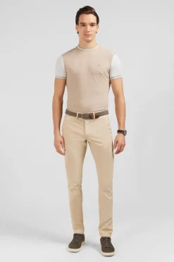 Pantalon Chino Beige
