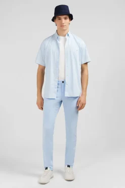 Pantalon Chino Bleu Clair