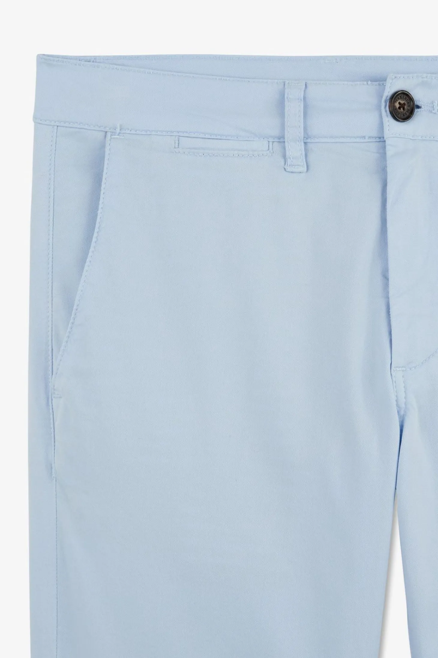 Pantalon Chino Bleu Clair