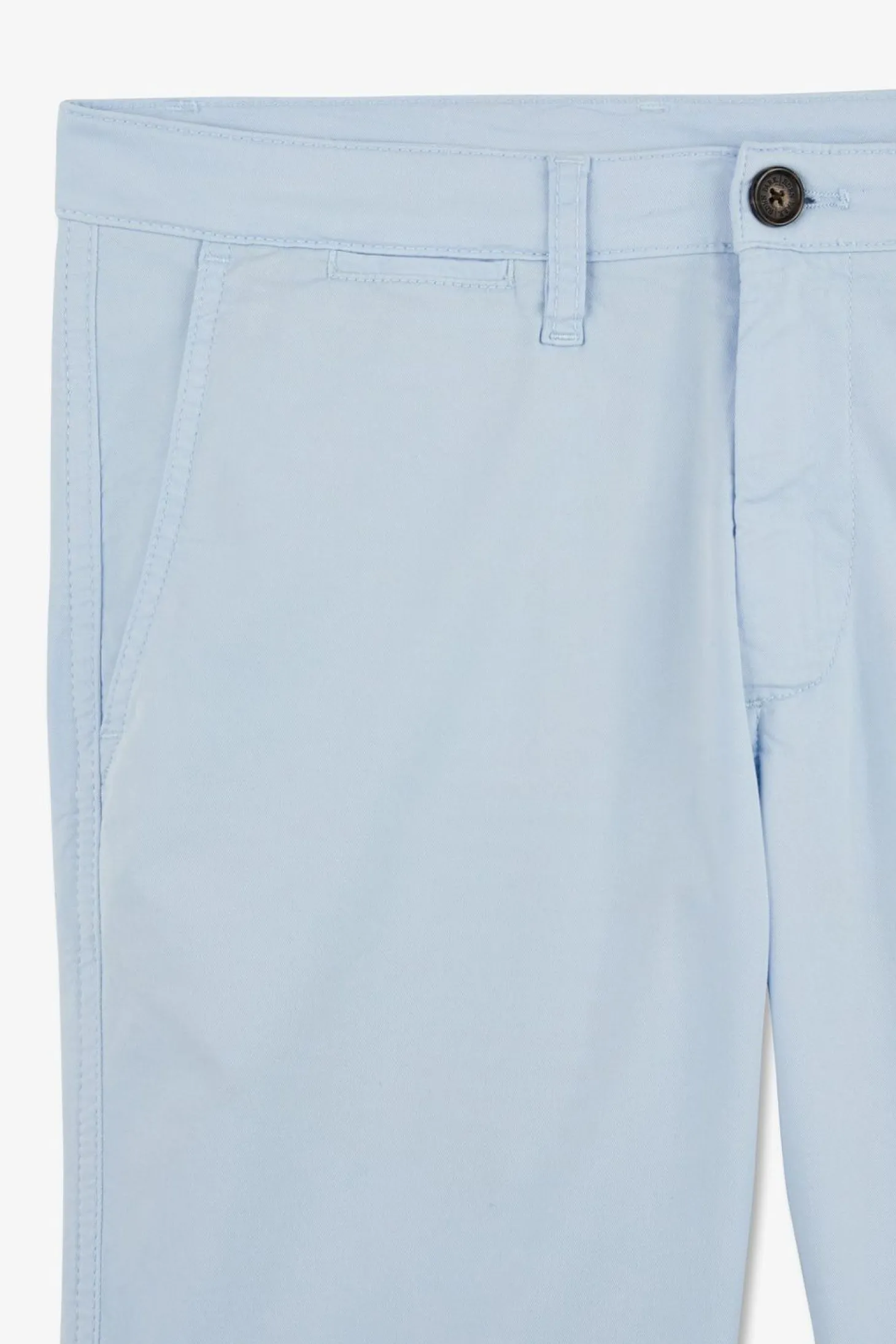 Pantalon Chino Bleu Clair