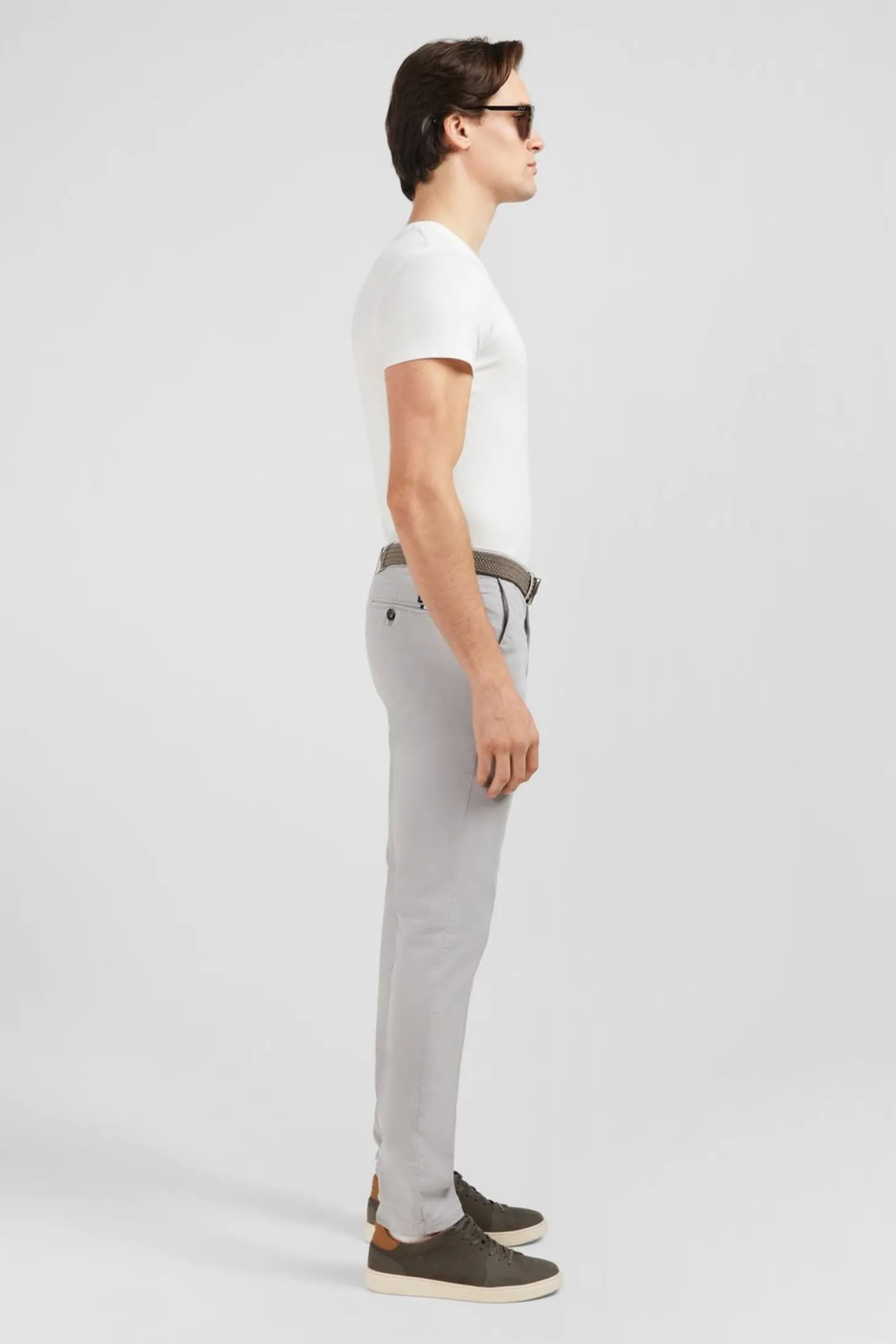 Pantalon Chino Gris
