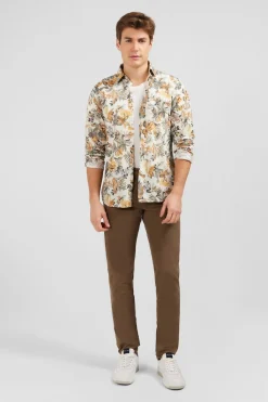 Pantalon Chino Marron