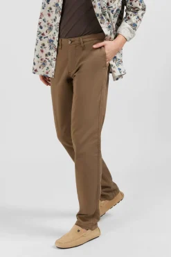 Pantalon Chino Marron