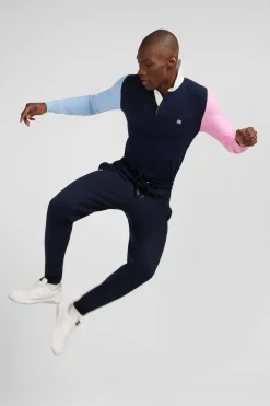 Pantalon De Jogging Bleu Fonce