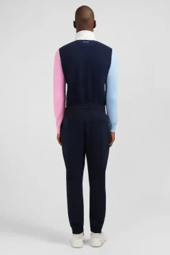 Pantalon De Jogging Bleu Fonce