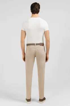 Pantalon Droit Beige
