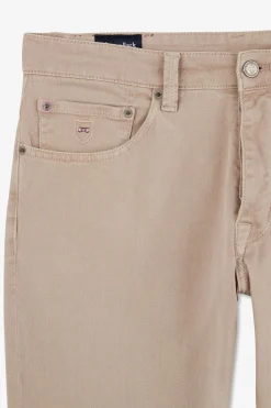 Pantalon Droit Beige
