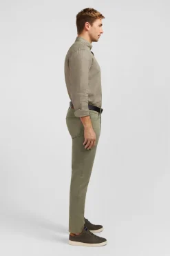 Pantalon Kaki Droit 5 Poches