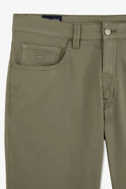 Pantalon Kaki Droit 5 Poches