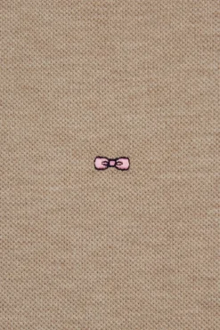 Polo Beige A Manches Courtes