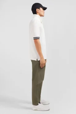Polo Blanc A Manches Courtes