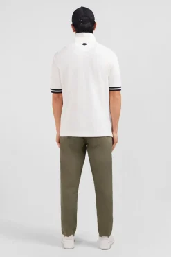 Polo Blanc A Manches Courtes