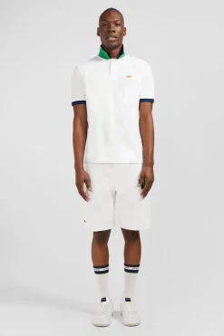 Polo Blanc A Manches Courtes