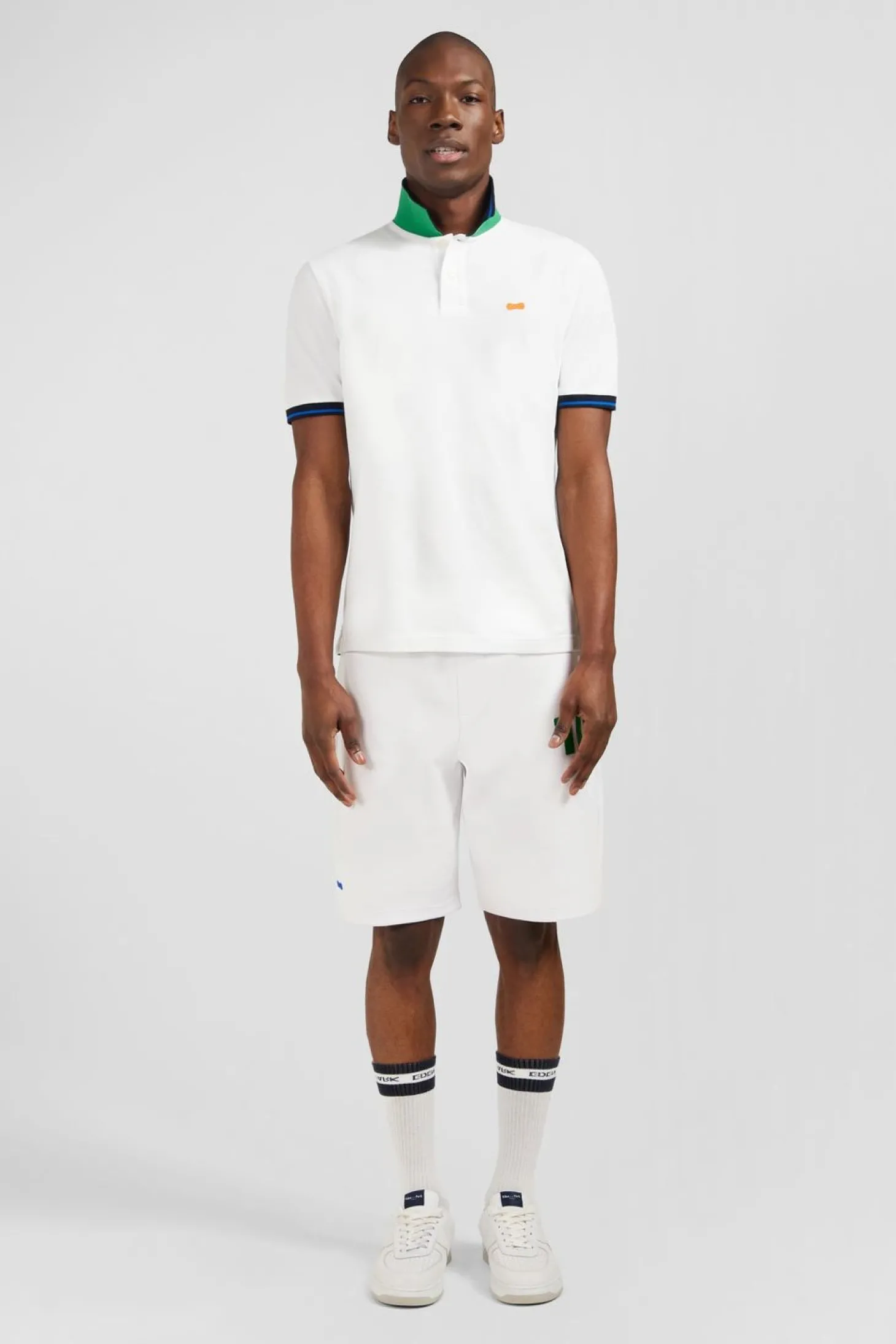 Polo Blanc A Manches Courtes