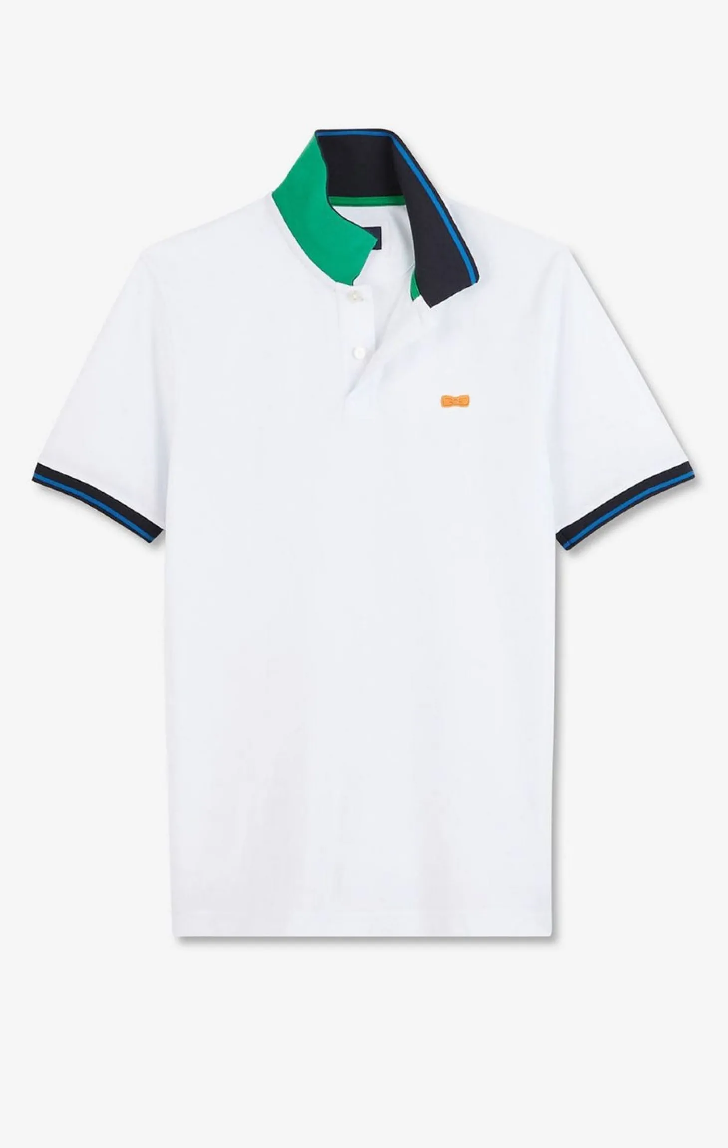 Polo Blanc A Manches Courtes