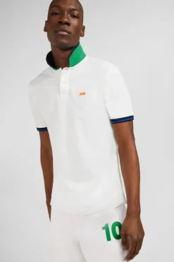 Polo Blanc A Manches Courtes