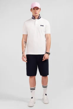 Polo Blanc A Manches Courtes