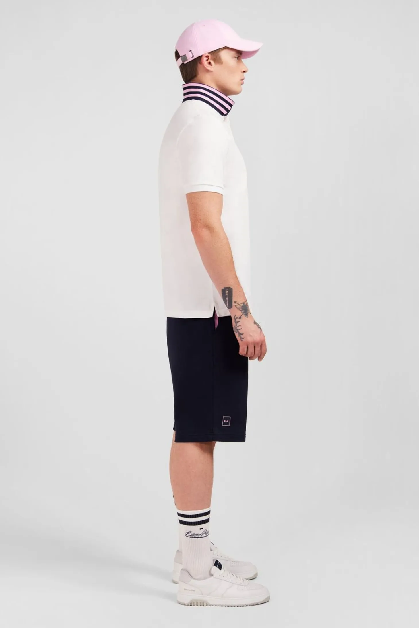 Polo Blanc A Manches Courtes