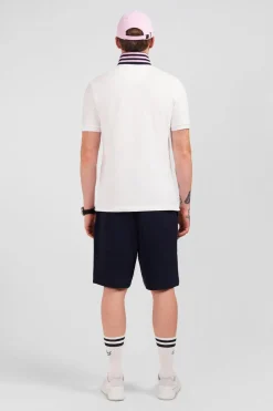 Polo Blanc A Manches Courtes