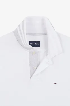 Polo Blanc A Manches Courtes