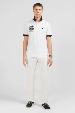Polo Blanc A Manches Courtes Xv De France