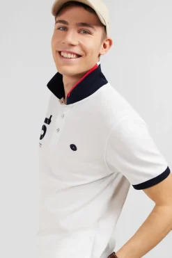 Polo Blanc A Manches Courtes Xv De France