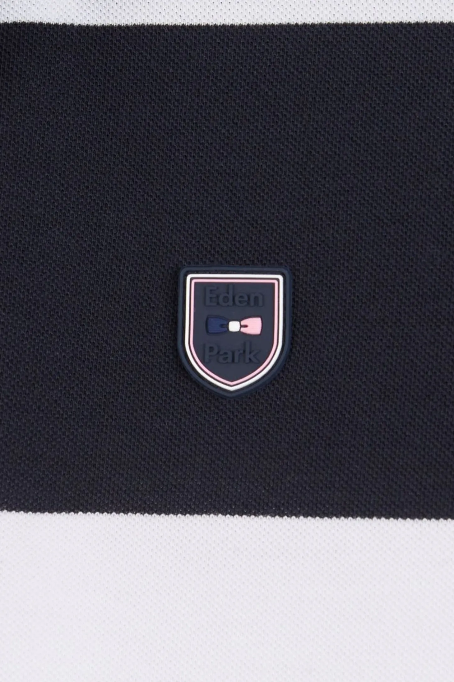 Polo Blanc A Rayures