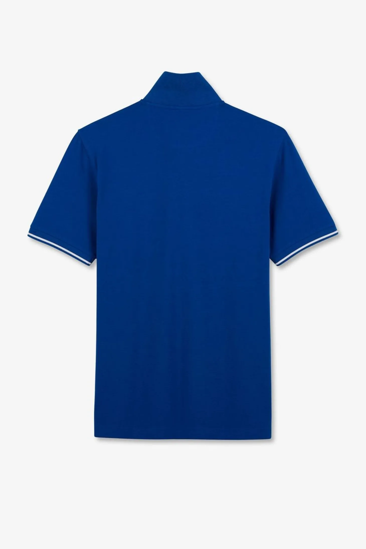 Polo Bleu A Manches Courtes