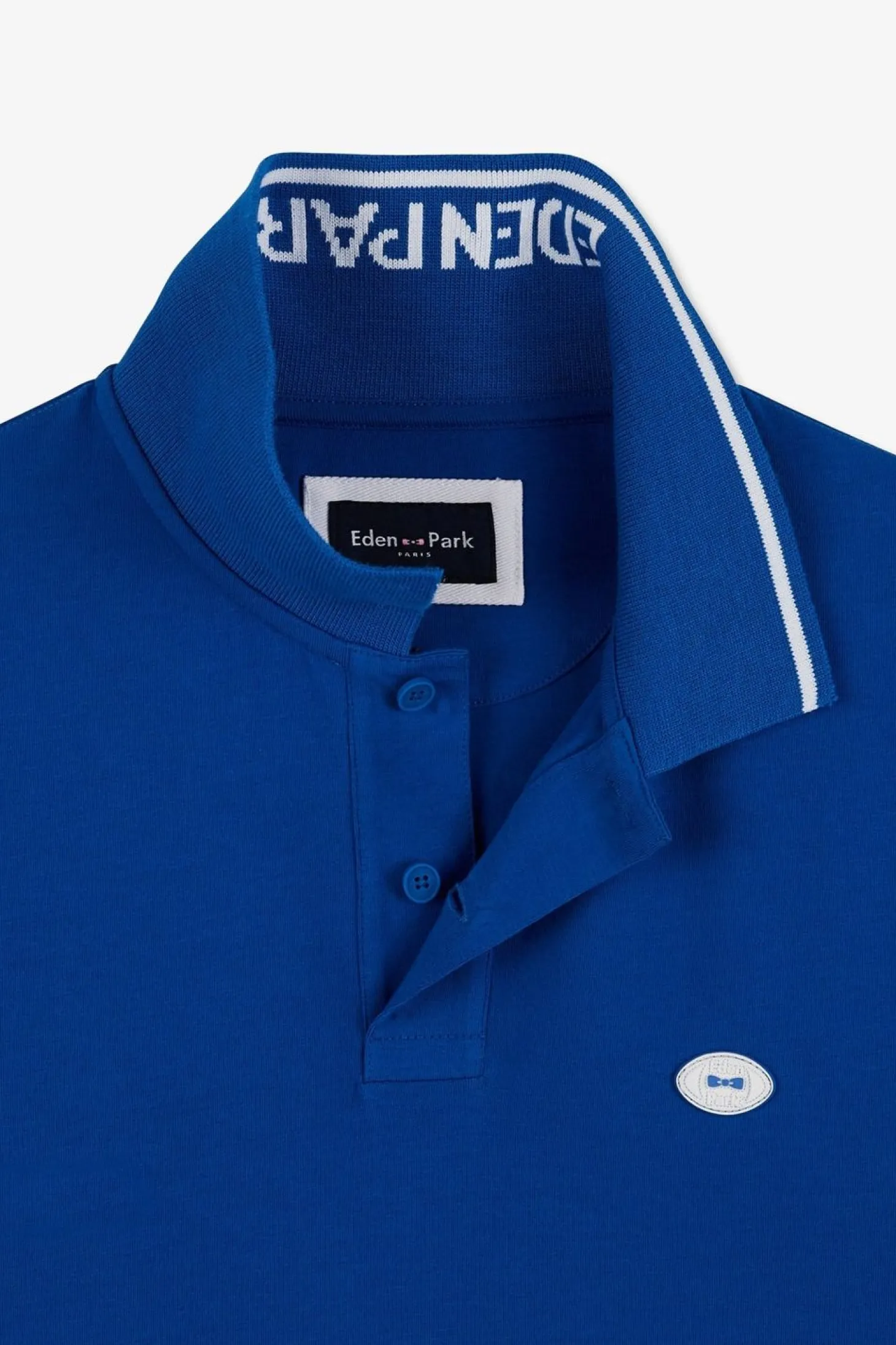 Polo Bleu A Manches Courtes
