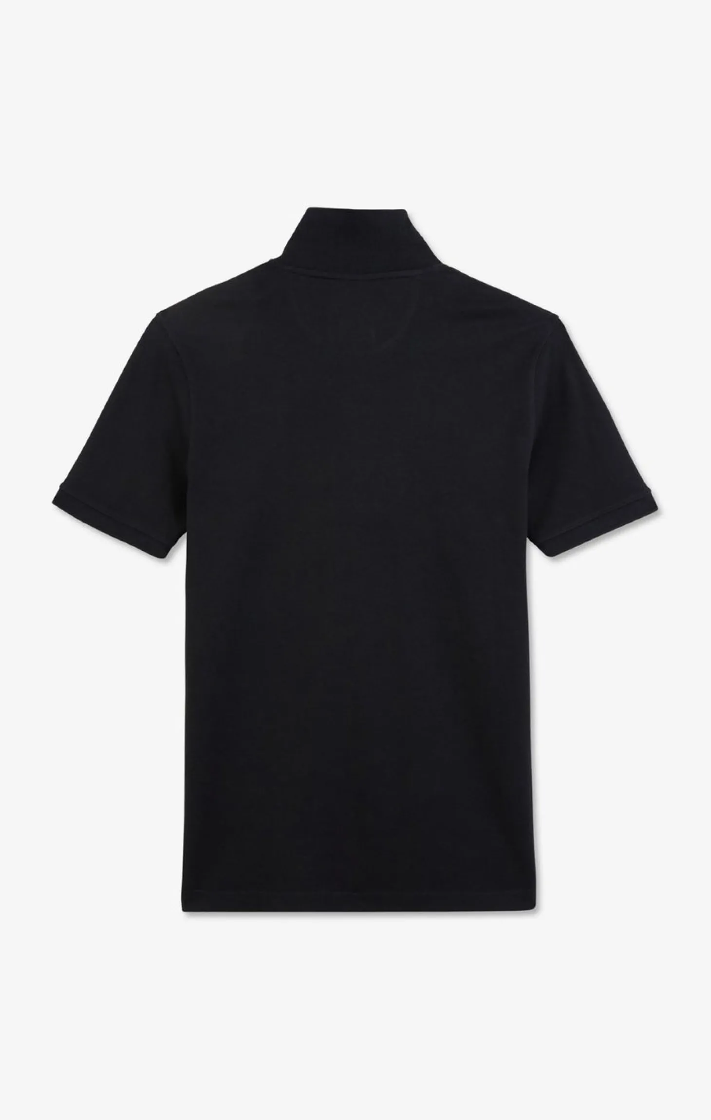 Polo Bleu Marine En Coton Pima Stretch